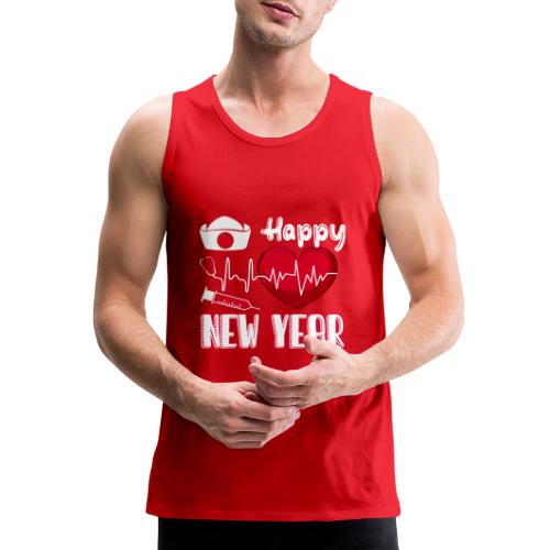 My Happy New Year Nurse T-shirt - Men's Premium Tank
