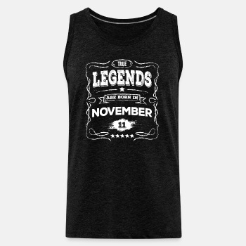 True legends are born in November - Tank Top for men
