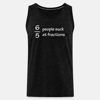 Six out of five people suck at fractions ats