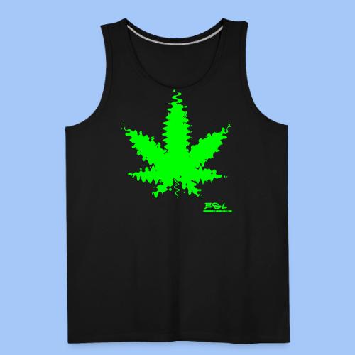 leaf inkblot - Men's Premium Tank