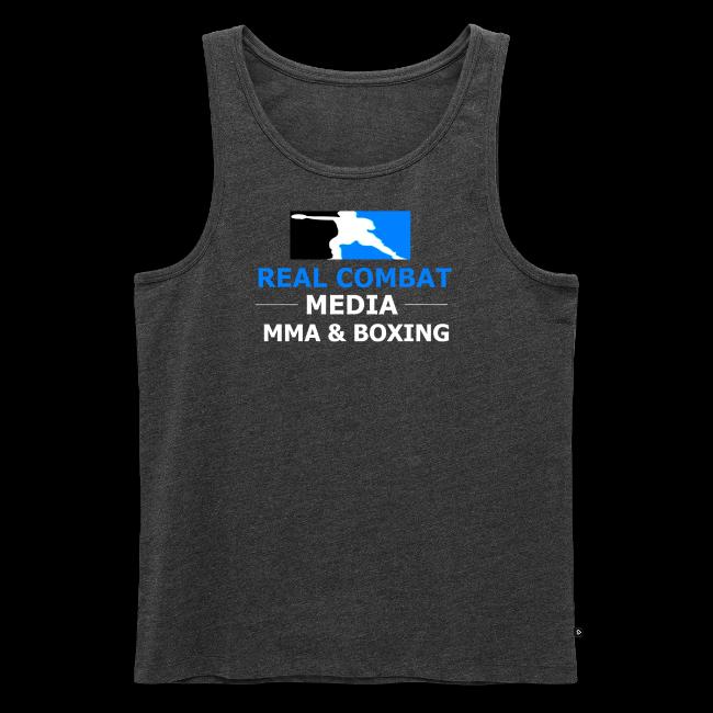 RCM MMA & BOXING Light Blue White Text