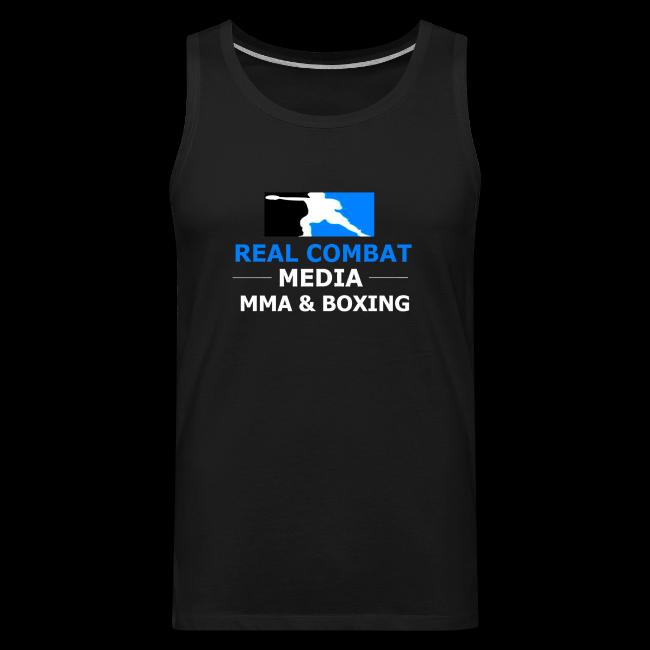 RCM MMA & BOXING Light Blue White Text