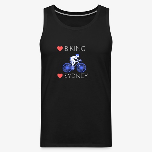 Love Biking Love Sydney tee shirts - Men's Premium Tank