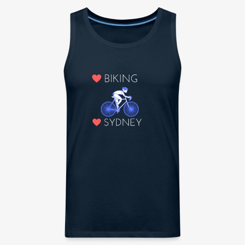 Love Biking Love Sydney tee shirts - Men's Premium Tank