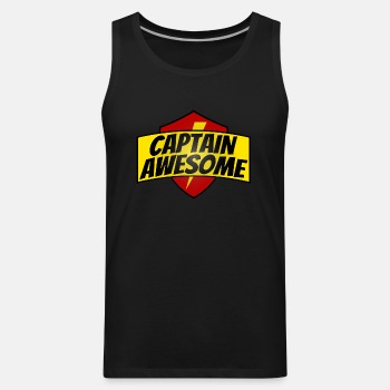 Captain Awesome - Tank Top for men