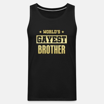 World's gayest brother - Tank Top for men
