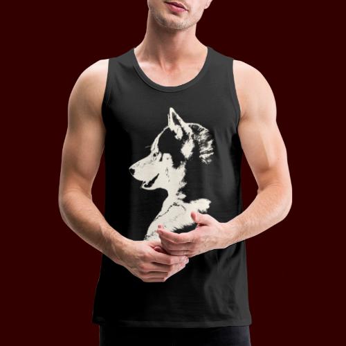 Siberian Husky Shirts Malamute T-shirts & Gifts - Men's Premium Tank