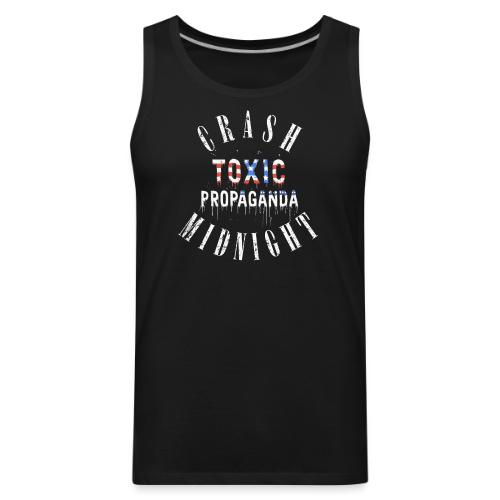 CRASH MIDNIGHT TOXIC PROPAGANDA PAINT TEE - Men's Premium Tank