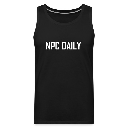 N P C Daily Full Logo - Men's Premium Tank