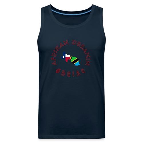 Afrikan Dreamin Classic YouTube Logo - Men's Premium Tank