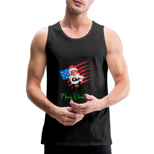 Christmas gnomes and elf - Men's Premium Tank