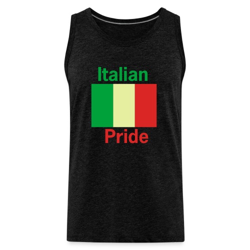 Italian Pride Flag - Men's Premium Tank