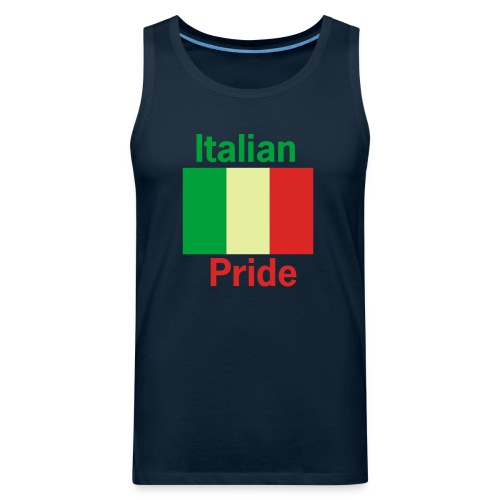 Italian Pride Flag - Men's Premium Tank