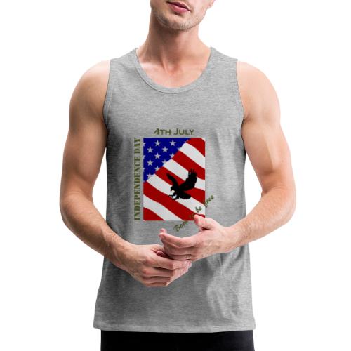 4th July Independence Day - Men's Premium Tank