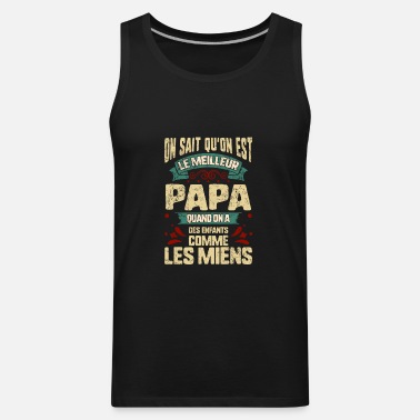 Against On a daily basis Disconnection Papa t shirt cadeaux homme humour fete des peres' Unisex Premium T-Shirt |  Spreadshirt