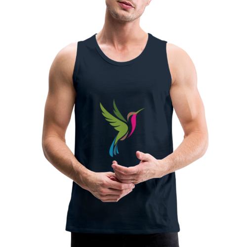 Hummingbird Spot Logo Products - Men's Premium Tank