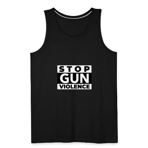 STOP GUN VIOLENCE - Men's Premium Tank