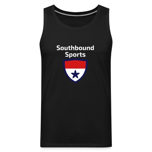 The Southbound Sports Shield Logo. - Men's Premium Tank