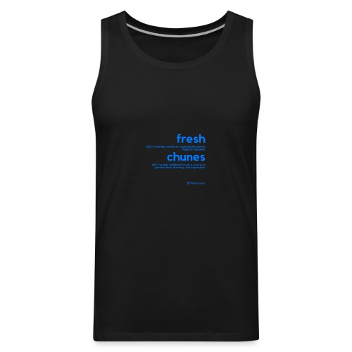 Clothing for All Urban Occasions (Blue) - Men's Premium Tank