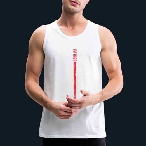American Best Dad Hero Husband Father - Men's Premium Tank