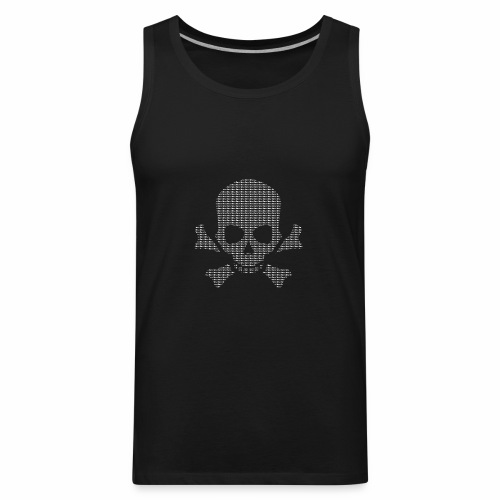 Love Skull Bones shirt Gift Idea - Men's Premium Tank