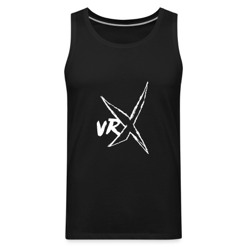 VRX logo WHITE - Men's Premium Tank
