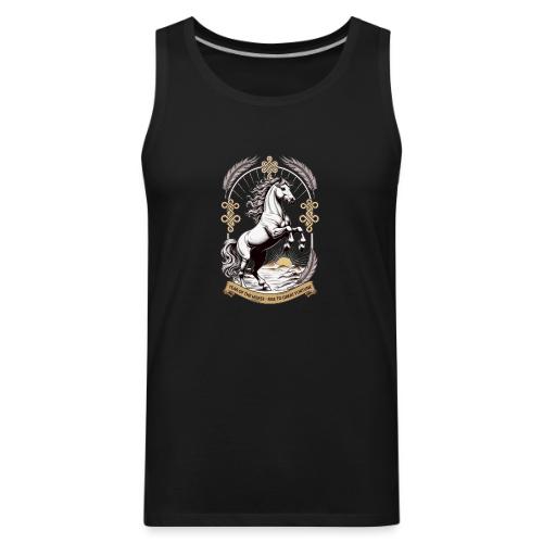 Year of the Horse Rearing T Shirt, Lunar New Year - Men's Premium Tank
