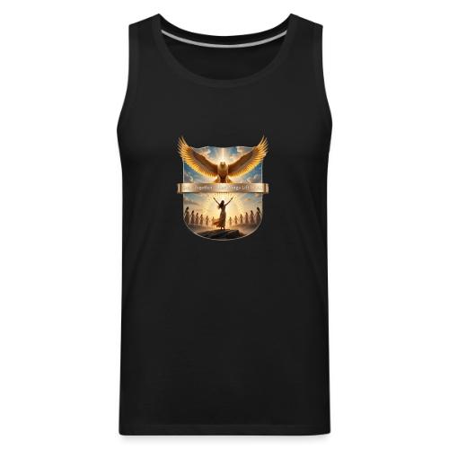 Women’s Day Eagle Matriarch T Shirt,, Gift for Mom - Men's Premium Tank