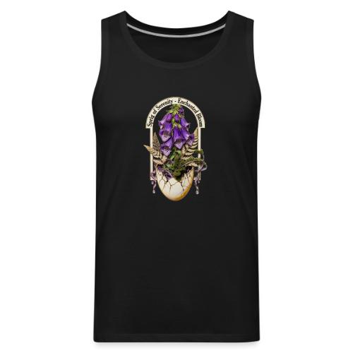 Spring Serenity Foxglove Tee, Easter Gift for wife - Men's Premium Tank