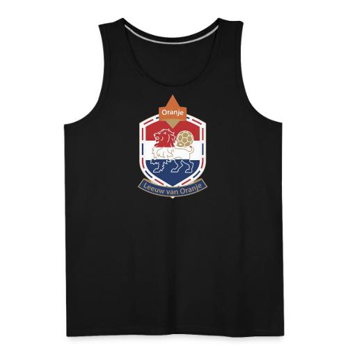 Netherlands Lion Crest T-Shirt, Dutch Badge Gift - Men's Premium Tank