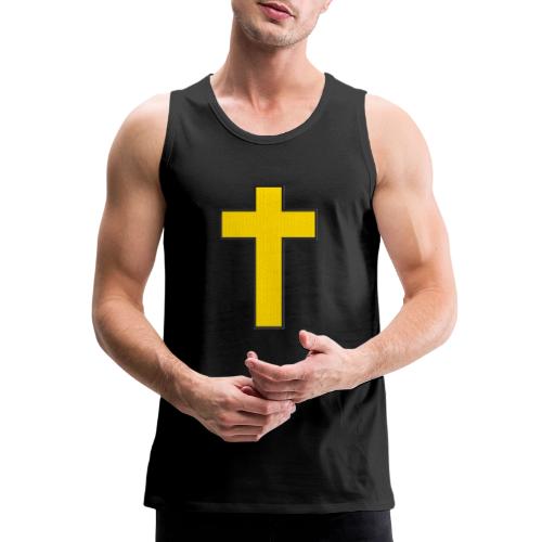 Kevlar Cross Shirt–Christian Strength and Protect - Men's Premium Tank