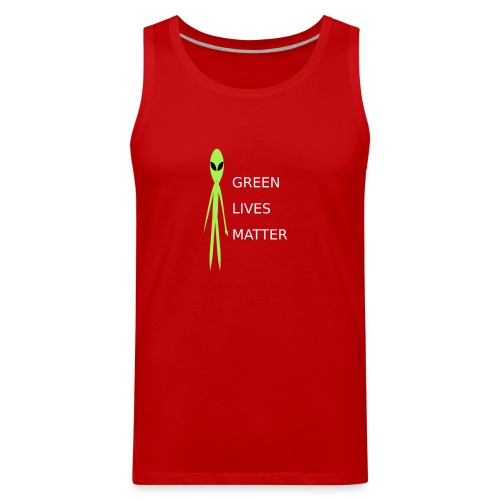 Green Live Matter - Men's Premium Tank