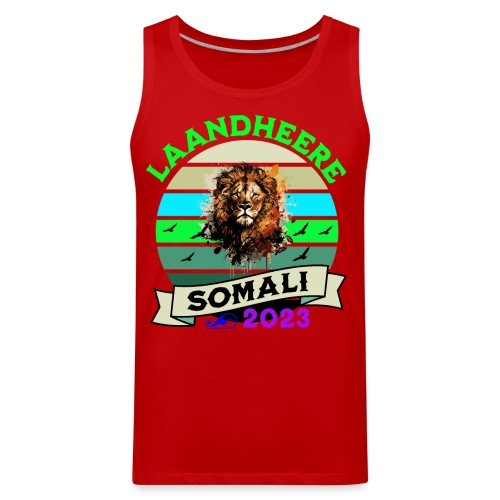 Laandheere- somalian - somali clothes-somali dress - Men's Premium Tank