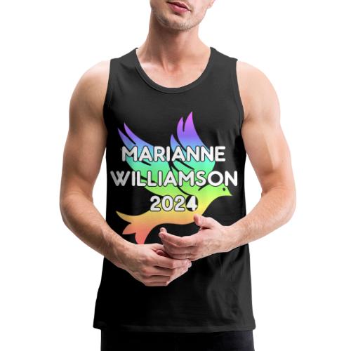 Marianne Williamson For President 2024 Rainbow - Men's Premium Tank