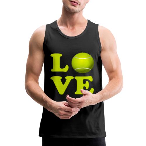 I Love Tennis - Men's Premium Tank
