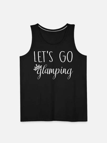 Let's Go Glamping - Men's Premium Tank - black