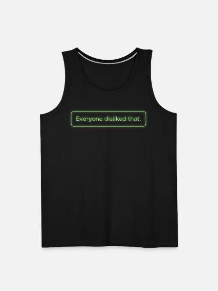 Design metadata request - Men's Premium Tank - black