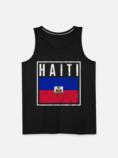 Haiti - Men's Premium Tank - black