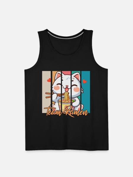 team ramen - Men's Premium Tank - black