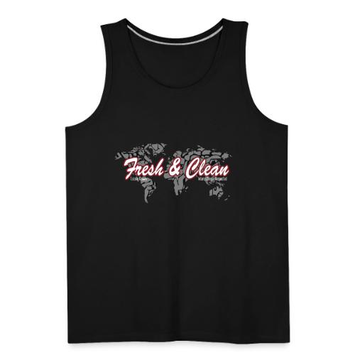 freashandcleanlogojordan1 - Men's Premium Tank