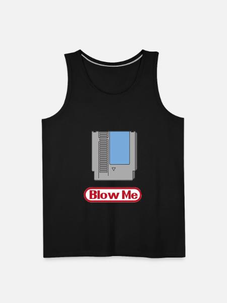 Blow me - Men's Premium Tank - black