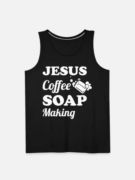 Soap Making Soap Maker - Men's Premium Tank - black