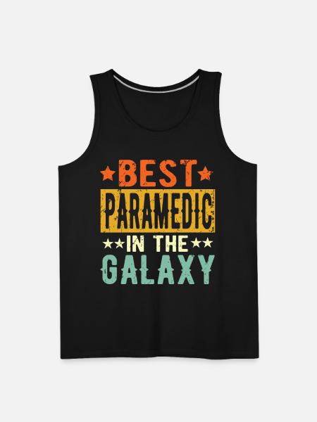 Best Paramedic Ever Paramedic Gift - Men's Premium Tank - black