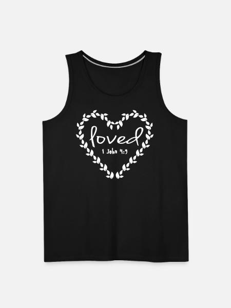 Loved Religious - Men's Premium Tank - black
