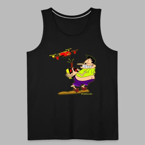 GrisDismation Ongher Droning Out Tshirt - Men's Premium Tank