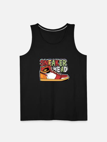 Sneaker Head - Men's Premium Tank - black