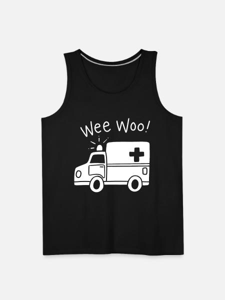 Paramedic Ambulance - Men's Premium Tank - black