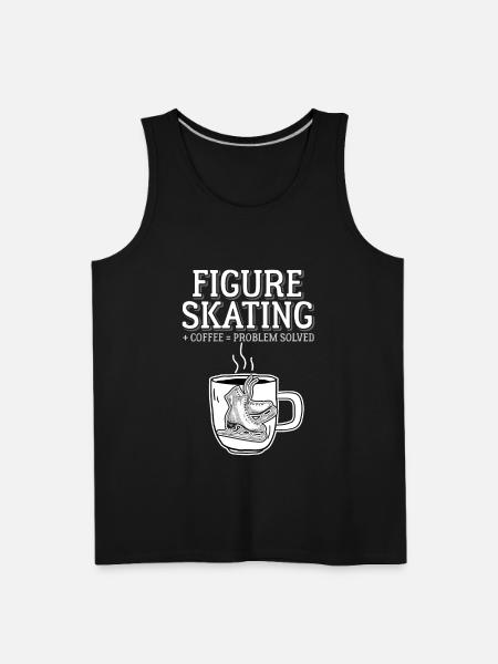 Figure Skating - Men's Premium Tank - black