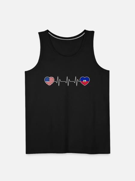 Haiti - Men's Premium Tank - black