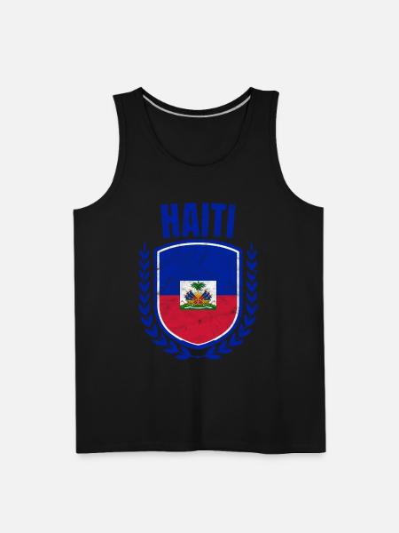 Haiti - Men's Premium Tank - black